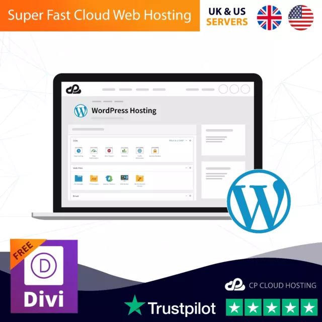 Unlimited WordPress WooCommerce Website Hosting with Divi Pro USA Server