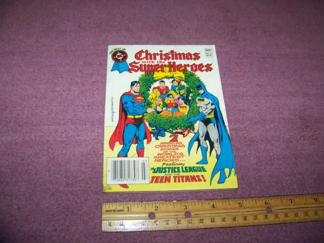 Christmas With The Super Heroes The Best Of DC Blue Ribbon Digest 22 1982
