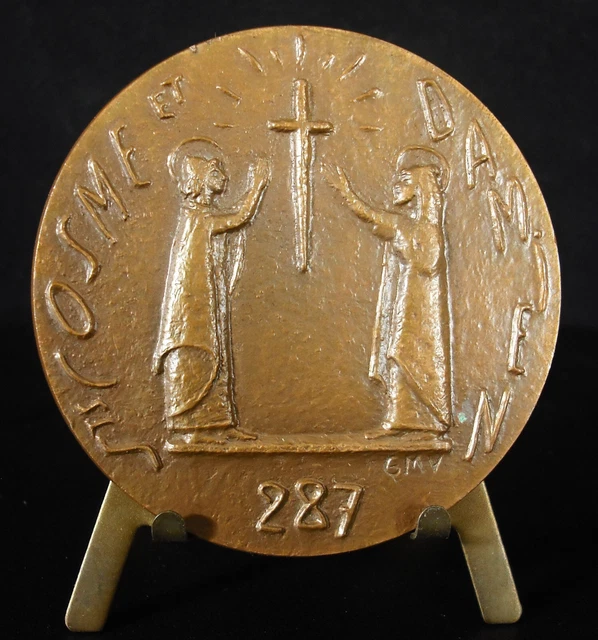 Médaille Coupe Du Monde De Ski Des Médecins 1970 – Val D'Isère, Bronze, REVOL