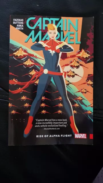 Marvel Comics Captain Marvel Rise of Alpha Flight Tpb Vol 1 Graphic Novel