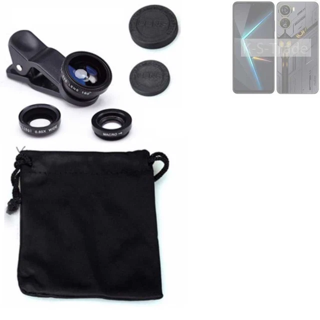 Pour Nubia Neo 5G Objectifs Smartphone Lentilles fisheye macro grand angle