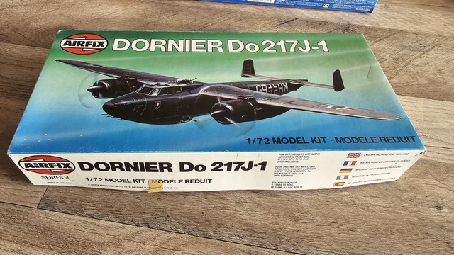 Maquette Avion kit Airfix n°904014 Dornier Do17E/F (68312