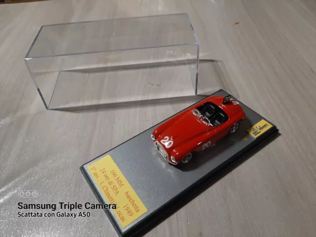 Art Model Ferrari winner Spa 1949 scala 1/43 noBang/Brumm/Matrix/ModelBox/tameo