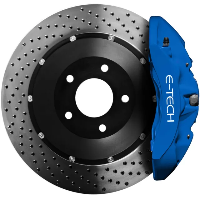 BLUE E-Tech Brake Caliper Paint Kit Also For Drums Brakes & Car Engine Bay