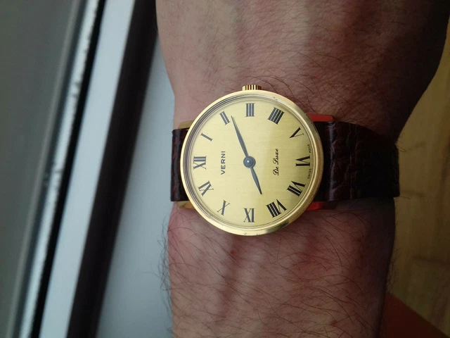 Montre Vintage Vanroy RRN/2 à Remontage Manuel - Cadran Rare, Suisse Années 1970