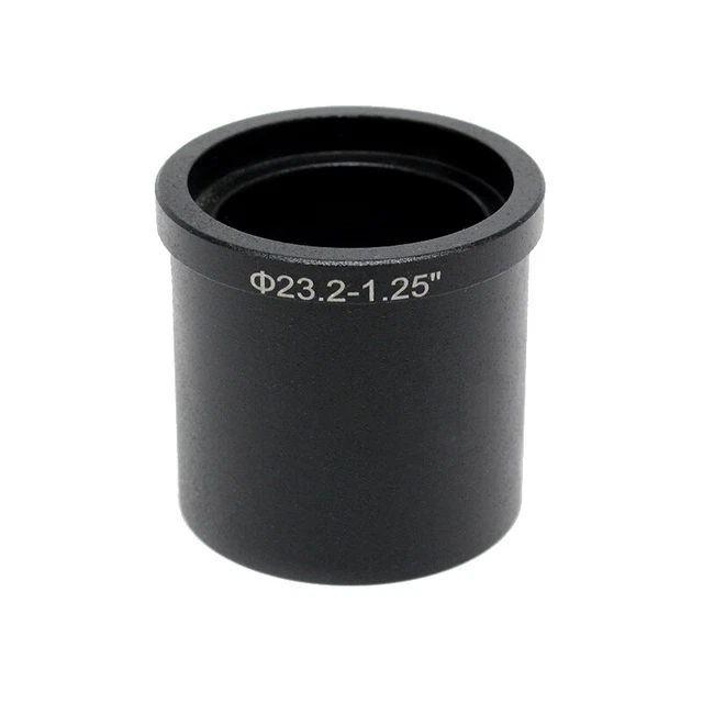 23.2mm to 1.25" Diameter Microscope Eyepiece Astronomical Telescope Adapter Ring
