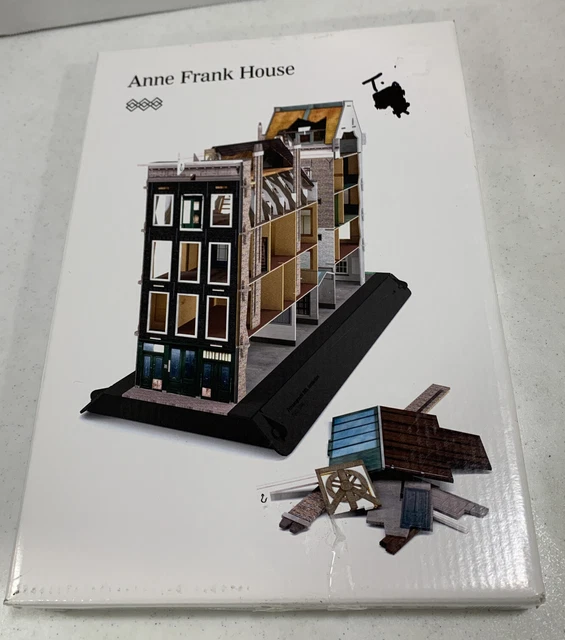 ANNE FRANK REPLICA House Historical Cardboard Model Scale 160