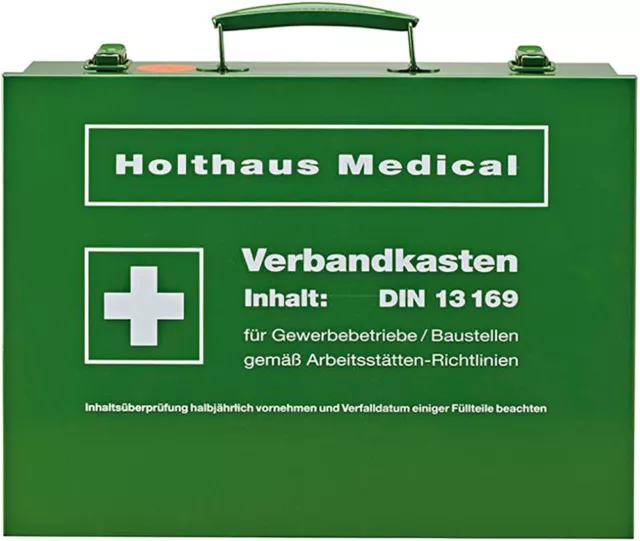 HolthausMedical Holthaus Medical Verbandkasten Nr.63169 DIN 13169-E grün