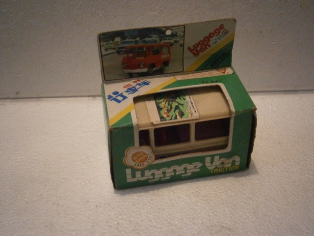 JOUETS MONTELIMAR FRANCE penny toy voiture van fourgon en tôle 9 cm RARE