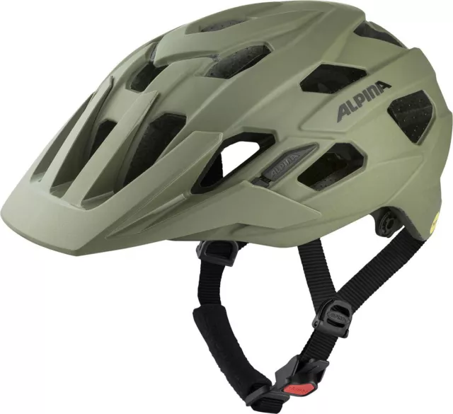 ALPINA Fahrrad Helm Schutzhelm PLOSE MIPS Helm 2024 olive matt Skateboard Inline