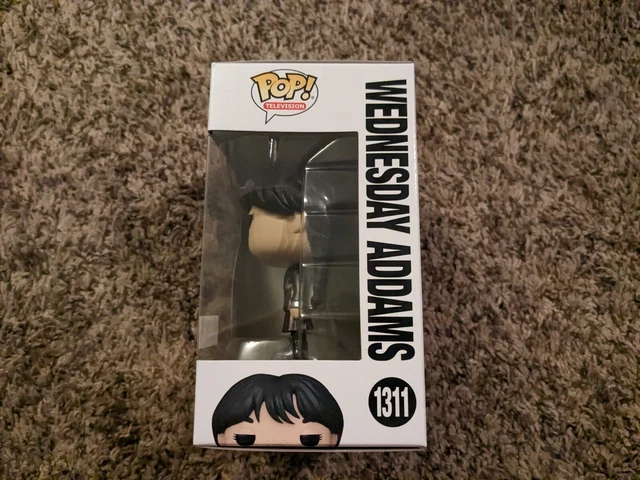 Funko Pop Wednesday Addams Hot Topic Metallic Vinyl Figure #1311 Netflix 2