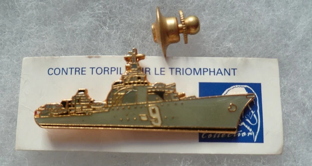 INSIGNE PINS MARINE NATIONALE TORPILLEUR ORAGE 1927 Collector pin