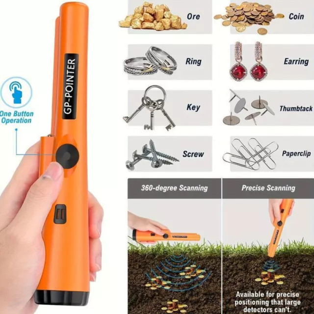 Metal Detector GP-POINTER Pin Pointer Probe Waterproof HandHeld Gold,Pinpointer~ 3