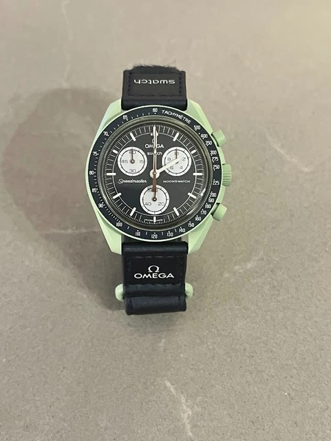 OMEGA X SWATCH Moonswatch Mission to Earth ***Very lightly used*** £247 ...