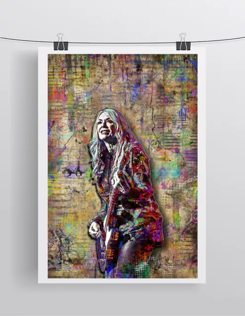 Nancy Wilson of Heart 24x36in Poster  Heart Tribute Print Free Shipping US