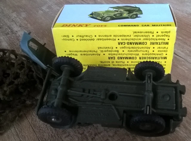 Les 5 Pneus Dinky Toys Pour Le Dodge 4x4 Command Car Militaire Miniature X5 A 70419