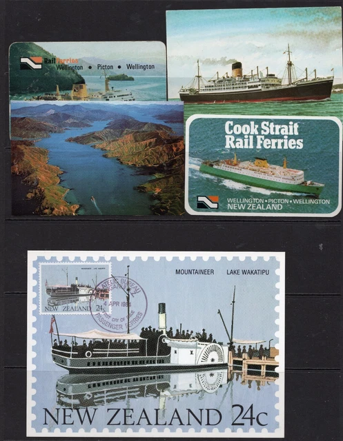 Small selection of Shipping Ephemera all with connections to New Zealand Lot B