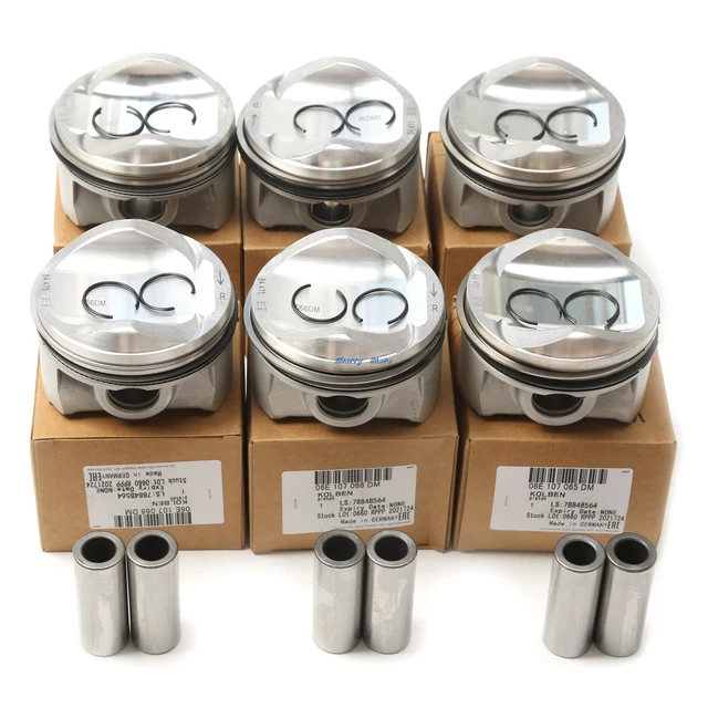 Fit For VW Tourareg AUDI A4 A5 A6 3.0TFSI CMUA CAKA CAJA 6Pcs Piston Rings Set