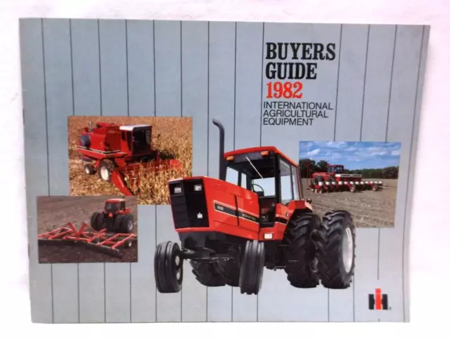 1982 Buyers Guide International Agricultural Equipment Brochure