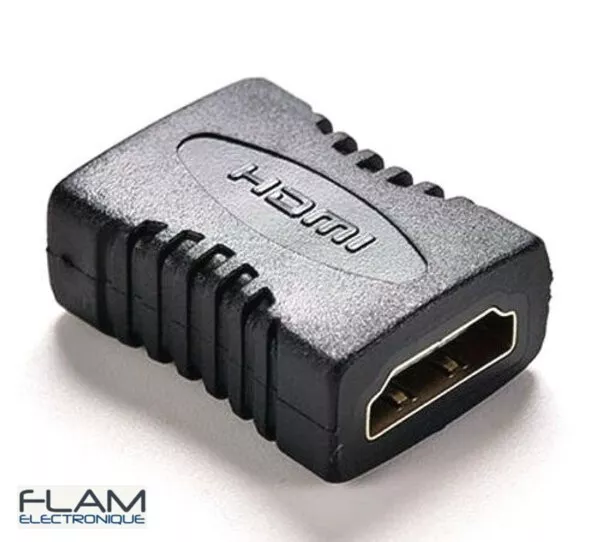 Adaptateur Coupleur HDMI Femelle/Femelle - Female/Female HDMI coupler adapter