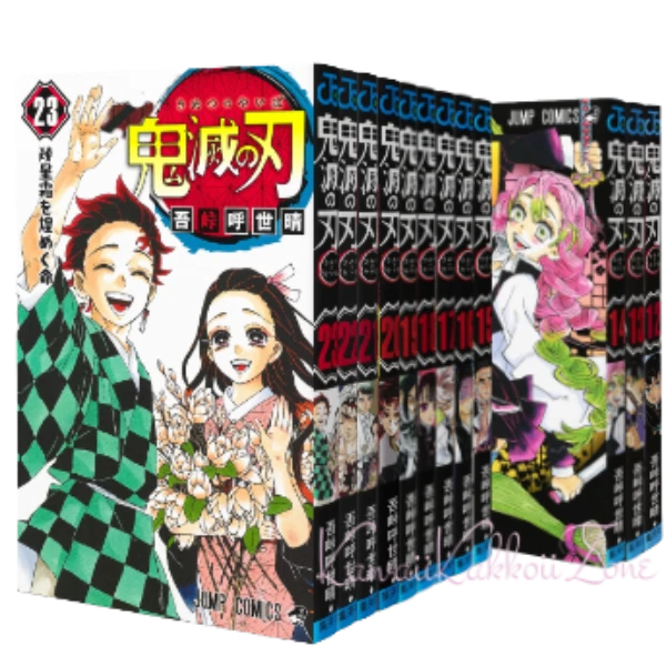 DEMON SLAYER: KIMETSU no Yaiba [Completed] comics set Japanese language ...