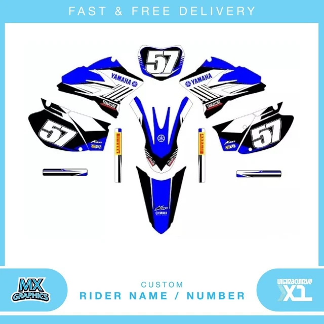 Yamaha Stickers Graphics Kit For Yamaha TTR230 (2005-2023) NightCity Series - Pink Fade 9 Mil Vinyl Graphics
