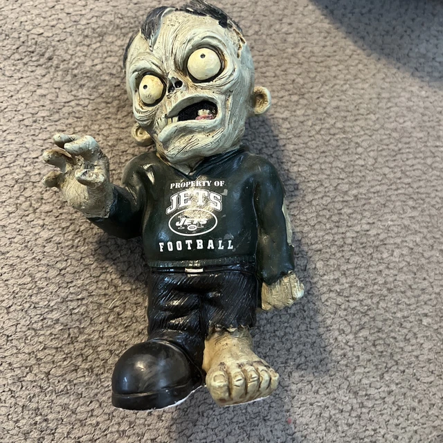 New York NY Jets Zombie Garden Gnome Figure NFL Forever Collectibles - Halloween