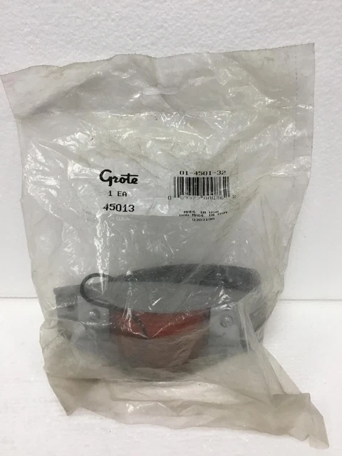 NEW Grote 45013 / 01-4501-32 / Dot LP2PC Yellow Armored Clearance Marker Light!