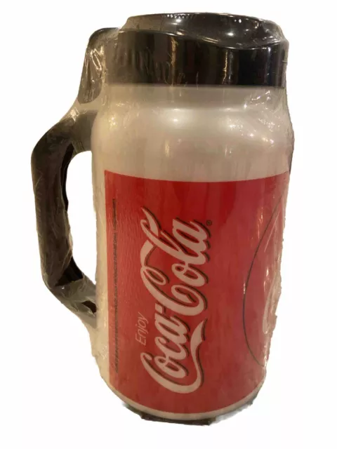 Classic Coca Cola Insulated Big Gulp Travel Mug  Large 44 Oz. New SEALED