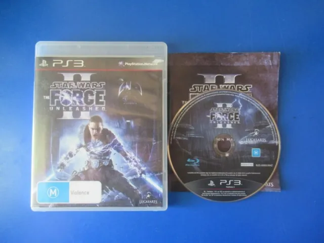 Star Wars The Force Unleashed 2 II - Sony PlayStation 3 PS3 Games - PAL AUS