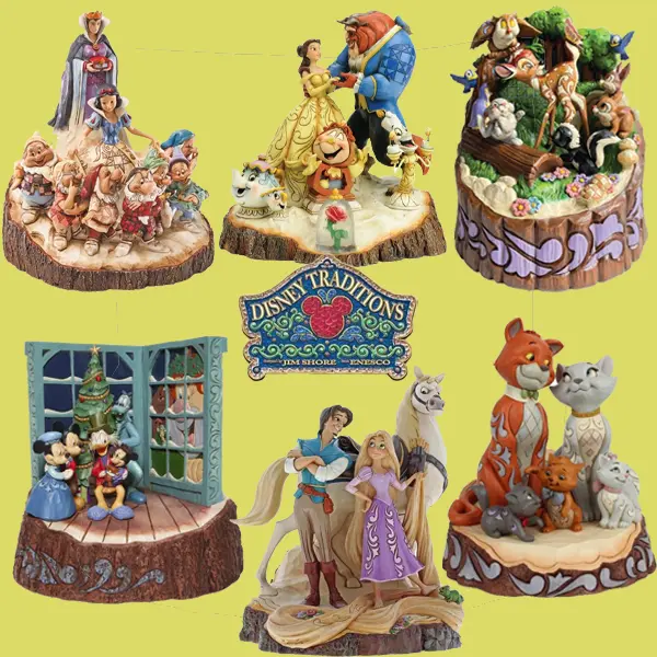 RANGE OF DISNEY Traditions Carved By Heart Jim Shore Figurines New & Boxed  £74.95 - PicClick UK