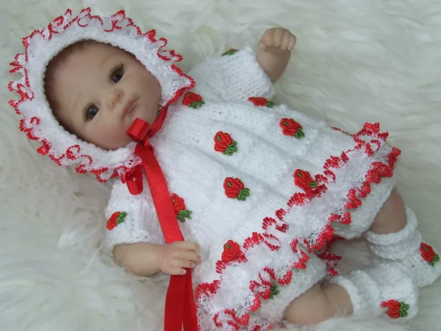 Hand Knitted Dolls Clothes Fit Emmy Or Similar 10" Doll