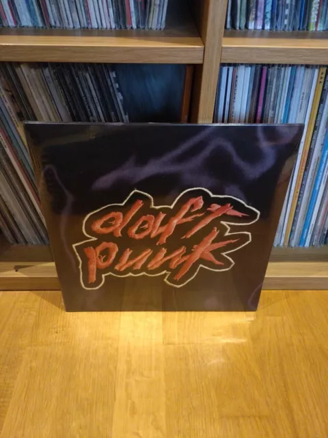 Daft Punk - Homework. Vinyl LP. Embossed Gatefold Sleeve. Double Album.