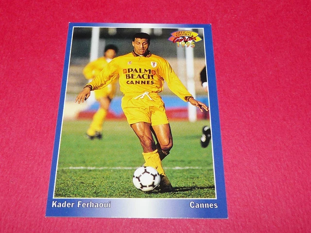 Patrick Vieira, As Cannes, Rare 1994 Football Rookie Card Onze Mondial