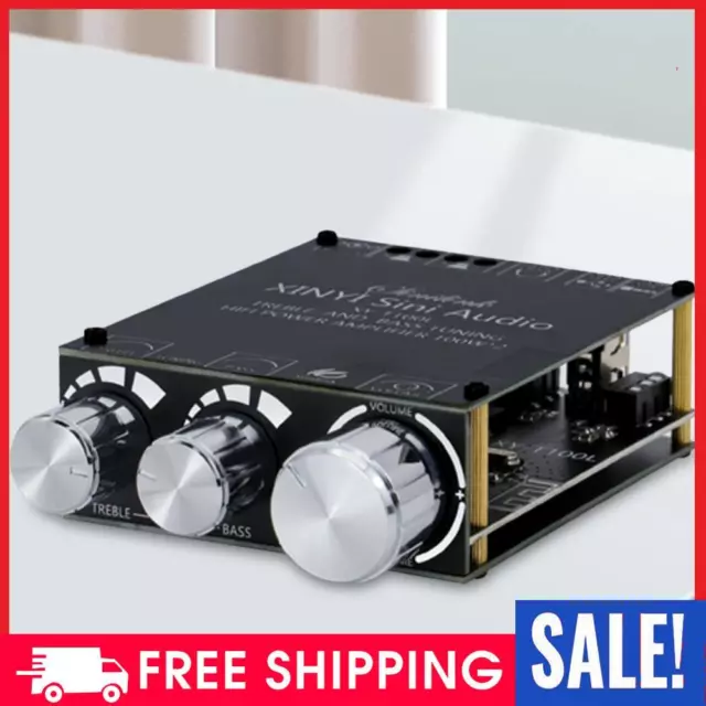 BT 5.0 TPA3116D2 Amplifier Board 2x100W Stereo Amp Board Power Amplifier Board