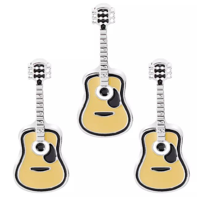 3 Pcs Broche Guitare Enfant Épingle À Poitrine Femme