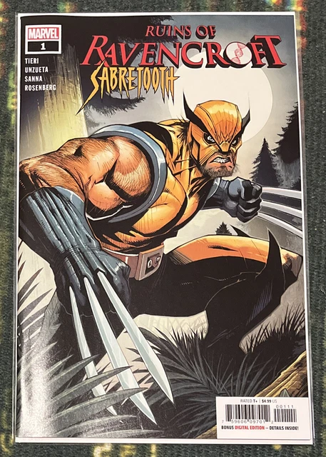 Ruins Of Ravencroft Sabretooth #1 Marvel Comics 2020 Sent In A Cardboard Mailer