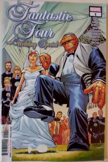 Fantastic Four Wedding Special - One Shot Issue 2018. First Print. Marvel Comics