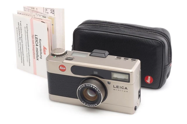 Leitz Leica Minilux W. Wrist Strap & Case #20786 (1685822050)