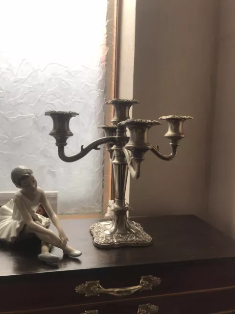 Candelabra Silver Plated