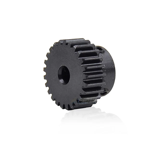 1M Mod Spur Gear Pignone Gears 10T-35T foro 4-17 mm motore di trasmissione scala metallo