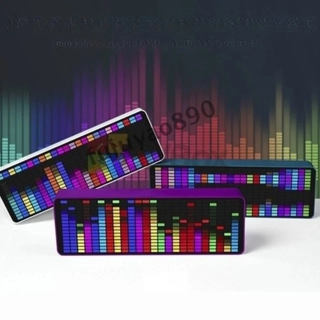 Sound Pickup Spectrum Analyzer Light Retro RGB LED Sound Level Meter MIC Music Spectrum Analyzer Refer To Nixie Tubes Audio Spectrum Display With Nixie Tube