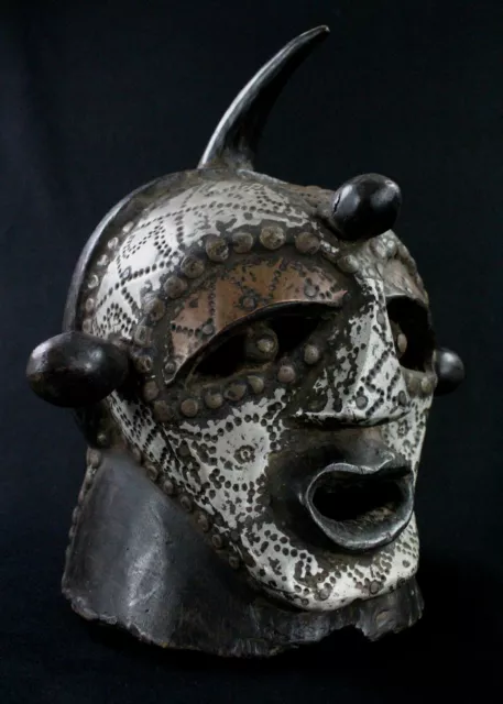 Art African Tribal - Climber Mask Songye Helmet - African Mask Mask - 29 Cms