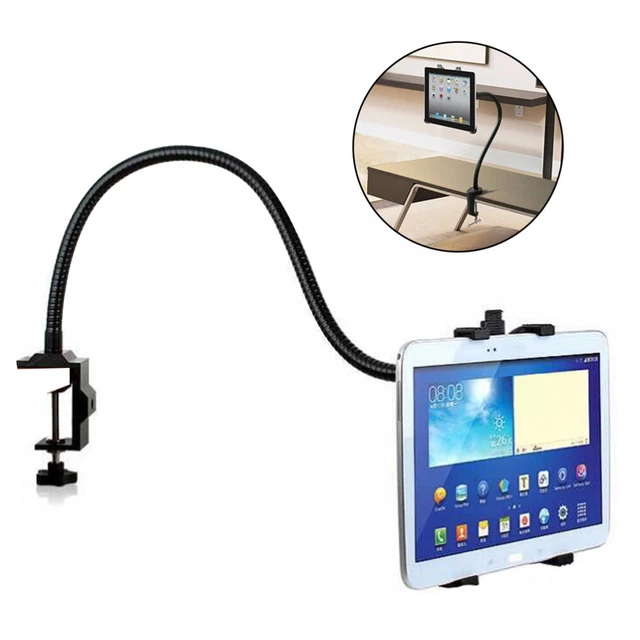 Lot De 5 Pinces Métalliques Pour Lampe De Bureau - Support De Fixation Robuste Et Ajustable (Noir)
