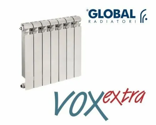 GLOBAL Vox Extra TERMOSIFONE Radiatore Elementi In ALLUMINIO 800 mm