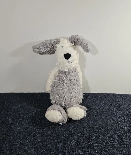 Jellycat grey and white dog deals