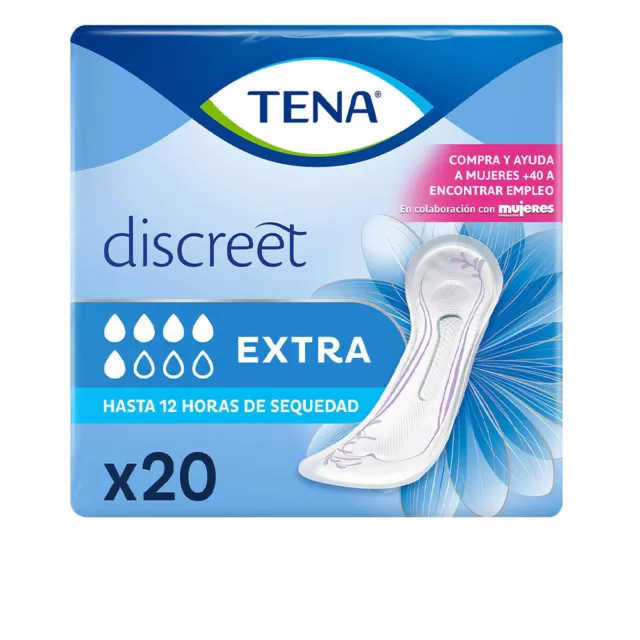 Higiene Tena Lady unisex DISCREET compresa incontinencia extra 20 u