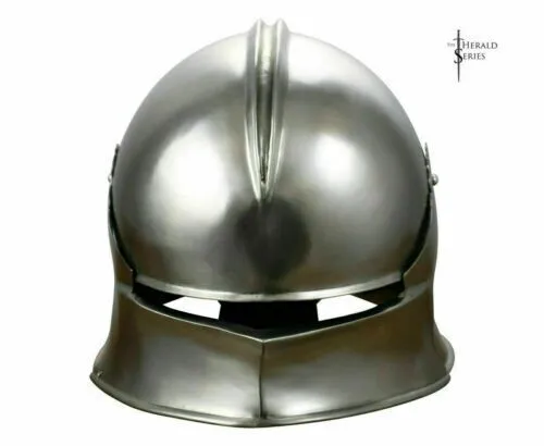 Elmo medievale tedesco Sallet Knight Elmo da armatura indossabile