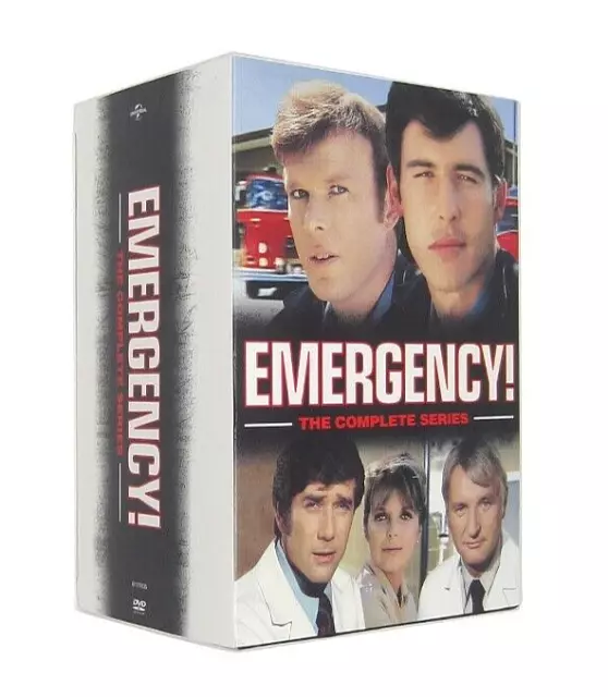 Emergency The Complete Series Seasons 1-7 (DVD 32-Disc ) Box Set & Sealed Emergency The Complete Series Seasons 1-7 (DVD 32-Disc ) Box Set & Sealed