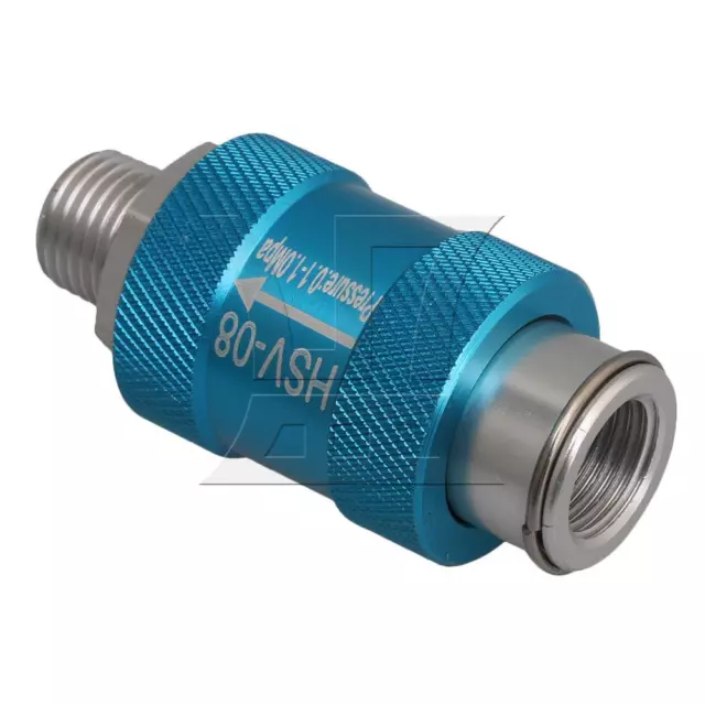 HSV-08  1/4 Inch Diameter Air Flow Thread Pneumatic Hand Slide Valve